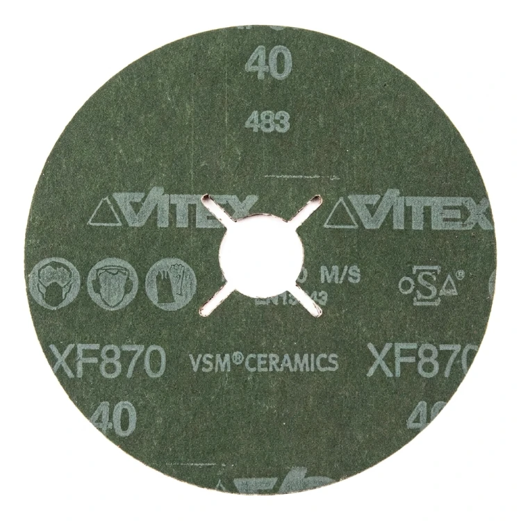 PFERD – ceramic fibre disc XF870 125 mm P40 (pack of 5) 000-930 (3)