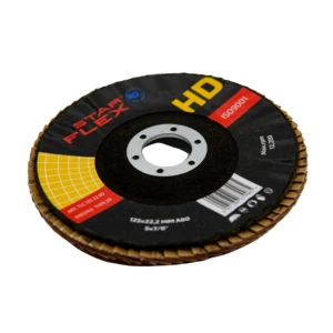 Starflex HD – T29 125mm ceramic flap disc for steel and INOX, grit 40