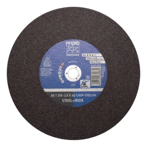 PFERD SG CHOP STEELOX – Cutting Disc for Chop Saw 350 × 2.8 mm for Steel and Stainless Steel