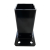 Fence post base 80x80 mm 8 mm black 000-786 (3)