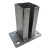 Fence post base 80x80 mm 8 mm galvanised 000-785 (2)