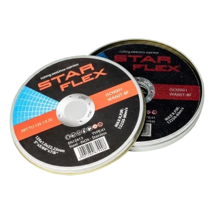 Starflex – cutting disc set for steel and stainless steel 125×1.0 mm (10 pcs.)