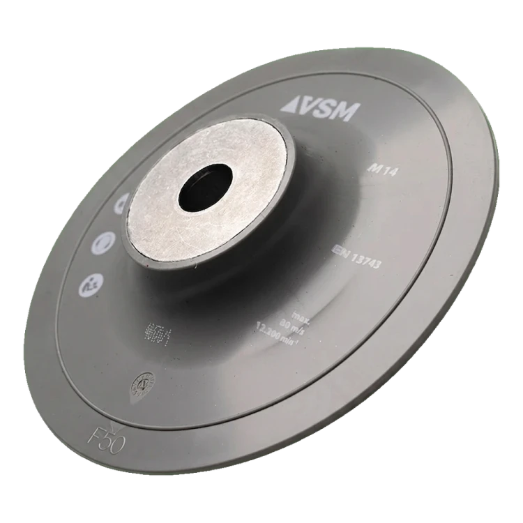 PFERD ZFI TELLER – backing pad for fibre discs 125 mm M14 000-942 (2)