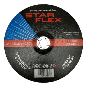 Star Flex – Grinding (Cutting) Disc 230 × 6.0 mm T27 Steel and INOX