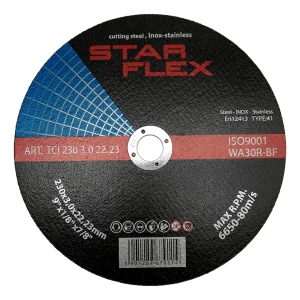 Starflex cutting disc for steel and stainless steel 230 × 3.0 mm type 41