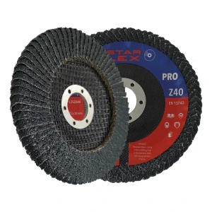 Starflex PRO – Flap Disc for Fillet Welds 125 mm, Grit 40