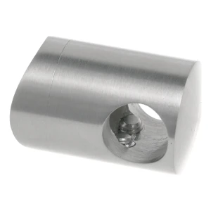 Through handrail bracket 12mm dia. for 42.4mm tube - stainless steel AISI 304 satin
