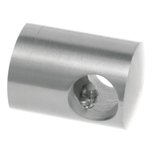 PSG through-passage balustrade bracket for 12mm diameter rod – AISI 304 satin, surface mounting