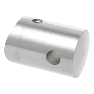 PSG through cable holder for Ø 6 mm cable – for 42.4 mm tube, AISI 304 satin