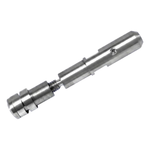 PSG end bracket for 6mm cable – cable balustrade system, 42.4mm tube, AISI 304 satin