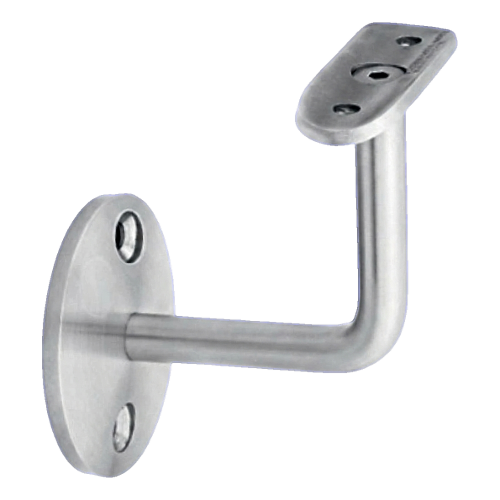 Wall-mounted handrail bracket for balustrade ø 42.4 mm – stainless steel AISI 304 satin 001-014 (1)