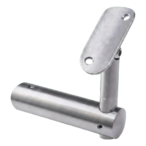 Postal – axial articulated mounting for post and handrail 42.4 mm AISI 304 satin