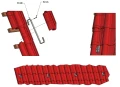 Roof hook S470 adjustable for pitched roofs PV-08-22 (2)