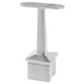 PSG flat handrail support bonded to 40×40 mm post – AISI 304 stainless steel satin 001-051 (1)