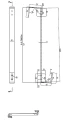 Roof hook S470 for pitched roofs PV-08-24 (2)