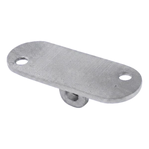 Postal – articulated mounting bracket for flat handrail 64×24 mm AISI 304 satin