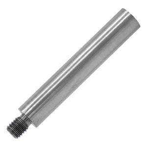 Handrail support rod ø 12×75 mm AISI 304 – thread M8/M6, satin