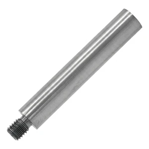 Handrail support rod ø 14×75 mm AISI 304 – M8/M6 thread, satin