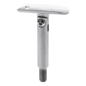 Handrail support articulated rod ø 14×75 mm – AISI 304 stainless steel, satin