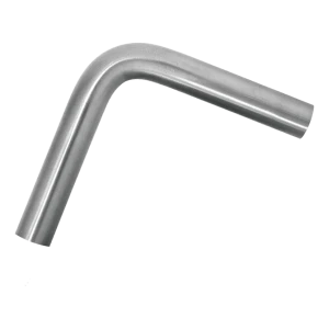 Handrail support rod 90° fi 14 mm 75×75 mm AISI 304 satin
