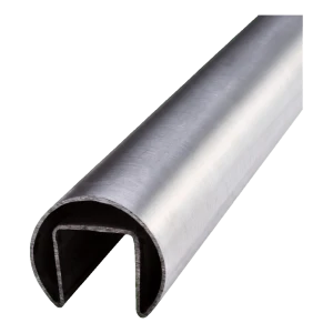 PSG Glass-mounted handrail fi 42.4 mm satin – AISI 304 tube, length 5000 mm