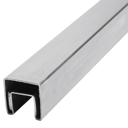 PSG Glass-Mounted Handrail 40x40 mm AISI 304 Satin – 2500 mm 001-082 (1)