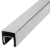 PSG Glass-Mounted Handrail 40x40 mm AISI 304 Satin – 2500 mm 001-082 (1)