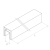 PSG Glass-Mounted Handrail 40x40 mm AISI 304 Satin – 2500 mm 001-082 (2)