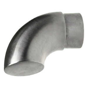 Handrail end terminal – closed elbow for 42.4mm tube AISI 304 polished