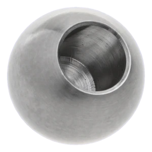 Adhesive balustrade ball fi 20 mm – stainless steel AISI 304 satin
