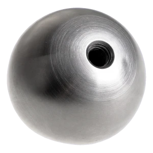 Solid threaded ball fi 25 mm for balustrade – AISI 304 stainless steel satin, M8 thread
