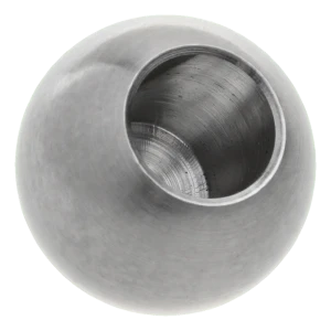 Adhesive ball for balustrade fi 25 mm – stainless steel AISI 304 satin
