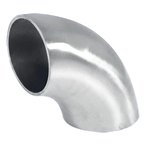 Hamburg elbow balustrade 90° for welding 48.3×2 mm – AISI 304 stainless steel satin