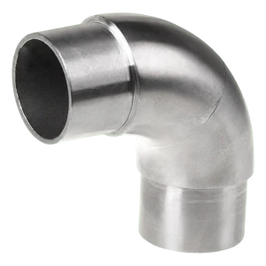 90° Gentle Elbow for Adhesive Bonding – Stainless Steel Balustrade System 42.4 mm, Satin Finish