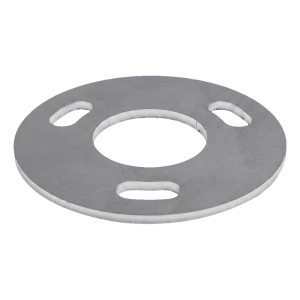Balustrade post base for welding φ 100 mm – AISI 304 stainless steel, 42.4 system
