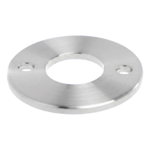 Balustrade post base for welding Ø80 mm – AISI 304 stainless steel satin