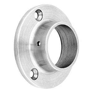 Balustrade mounting collar for 42.4 mm pipe – stainless steel AISI 304 satin