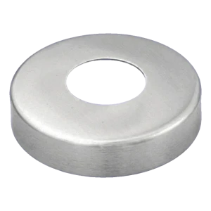 Cover rosette for Ø42.4 mm tube – stainless steel AISI 304 polished