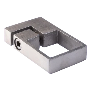 PSG side clamp bracket for 40x40 mm profile – stainless steel AISI 304 satin