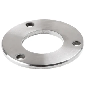 Balustrade post base for welding fi 85 mm – AISI 304 stainless steel satin finish, system 42.4