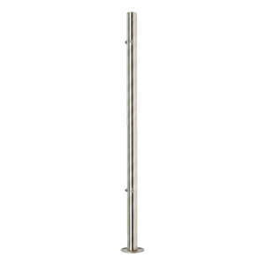 PINOX – corner balustrade post dia. 42.4 mm h981 mm stainless steel AISI 304 satin
