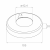 PSG Balustrade Post Intermediate Through fi 42.4 mm AISI 304 – 4 brackets, satin 001-204 (5)