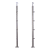 PSG intermediate balustrade post Ø42.4 mm stainless steel AISI 304 – 4 brackets Ø12, floor mounting 001-207 (1)