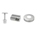 PSG intermediate balustrade post Ø42.4 mm stainless steel AISI 304 – 4 brackets Ø12, floor mounting 001-207 (3)