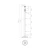 PSG intermediate balustrade post Ø42.4 mm stainless steel AISI 304 – 4 brackets Ø12, floor mounting 001-207 (4)