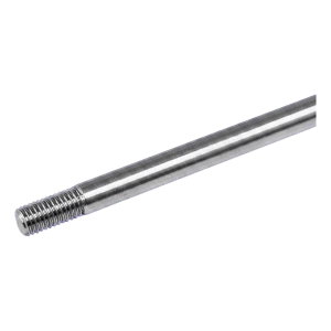 Glass canopy tie rod M10×1500 mm stainless steel AISI 304 – right/left thread, satin