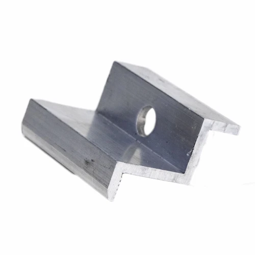 End clamp H32 aluminum 6060 hole M8 PV-03-03