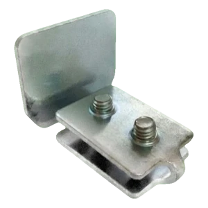 PSG rail profile end cap for suspended gates 35×32 mm galvanised