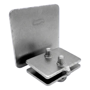 PSG running rail profile end cap 70×70 mm for self-supporting sliding gate
