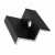 End clamp H35 aluminum 6060 hole M8 anodized PV-03-06